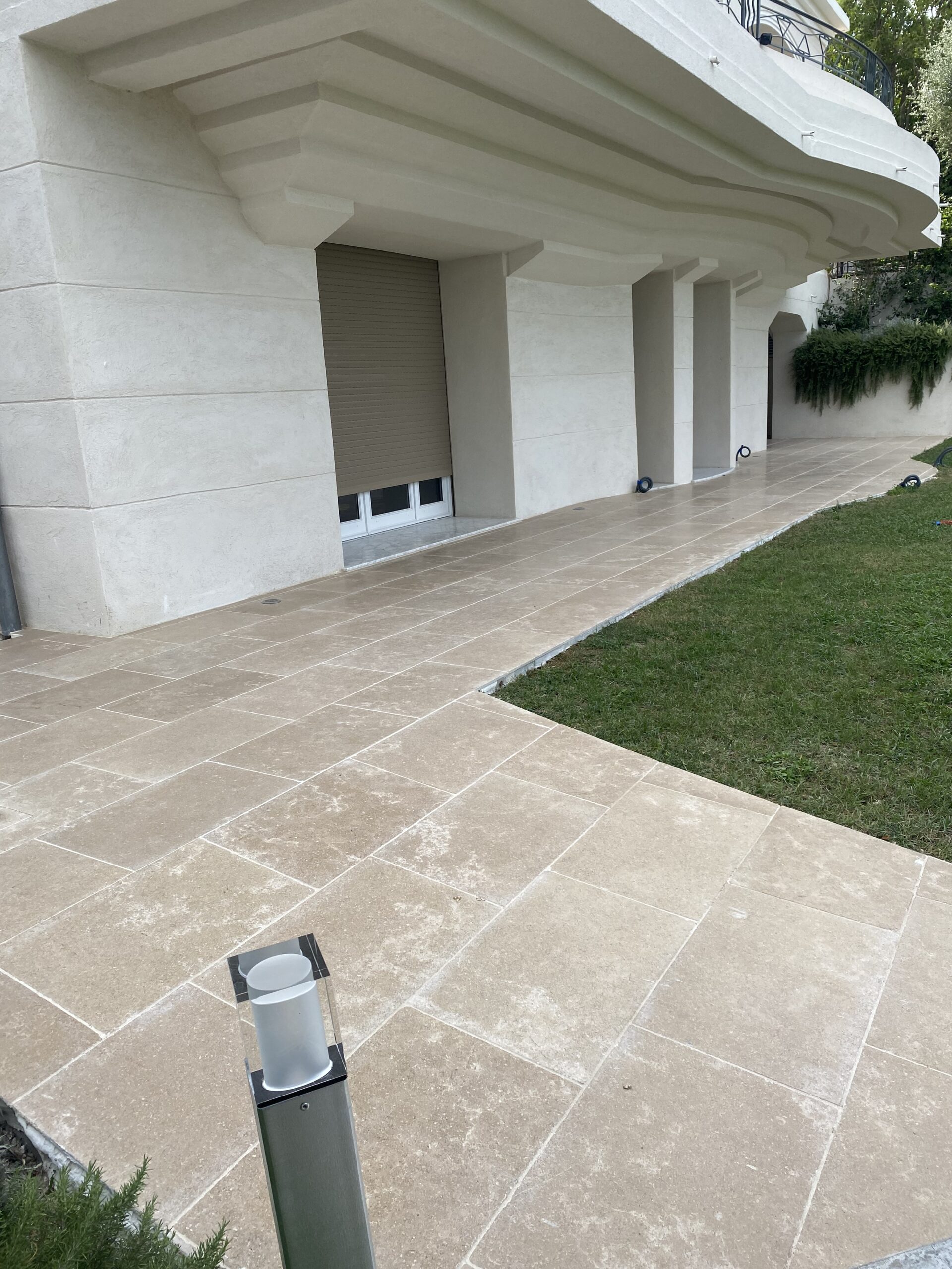 Façade — chantier